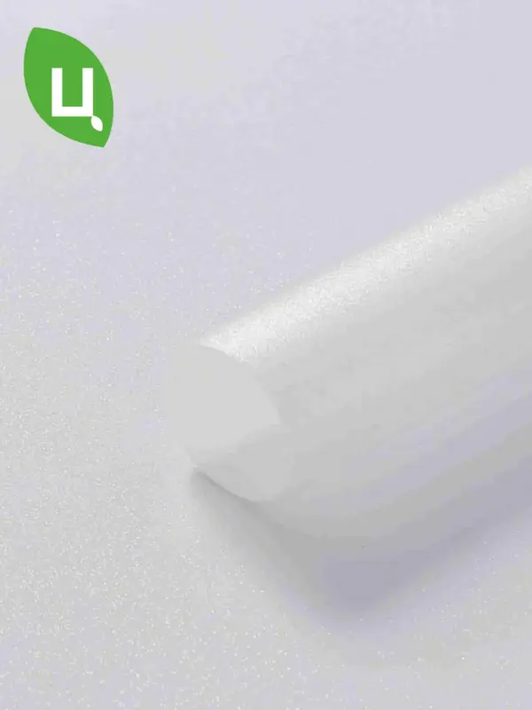 Плёнка подарочная 58*58 см Сияй белая