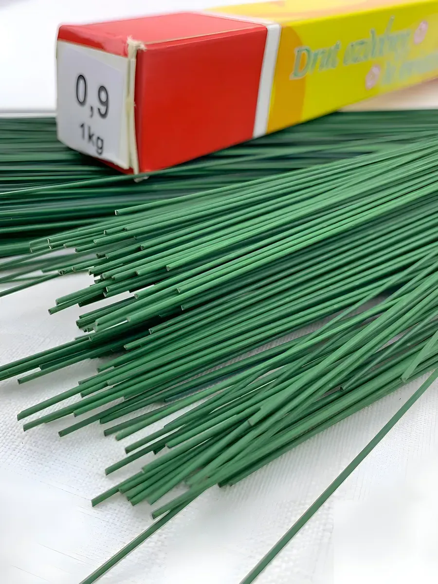 Проволока флористическая для гербер друт 0,9 мм*1 кг