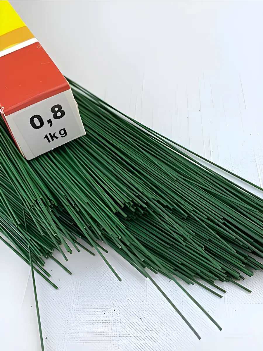 Проволока флористическая для гербер друт 0,8 мм*1 кг