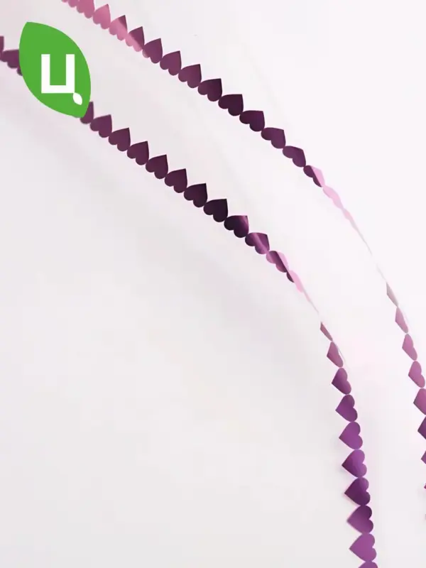 Бумага (пленка) упаковочная Коян Фиолетовый 57*57см 20 шт