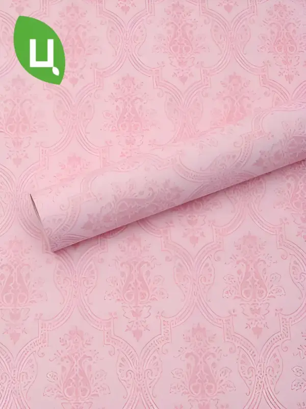 Упаковочная бумага (пленка) 56*56 см светло-розовая 20 л