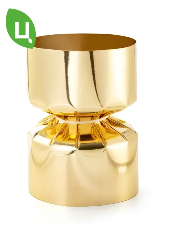 Упаковочная бумага (пленка) каркас 84*43 см золото 4 шт в уп