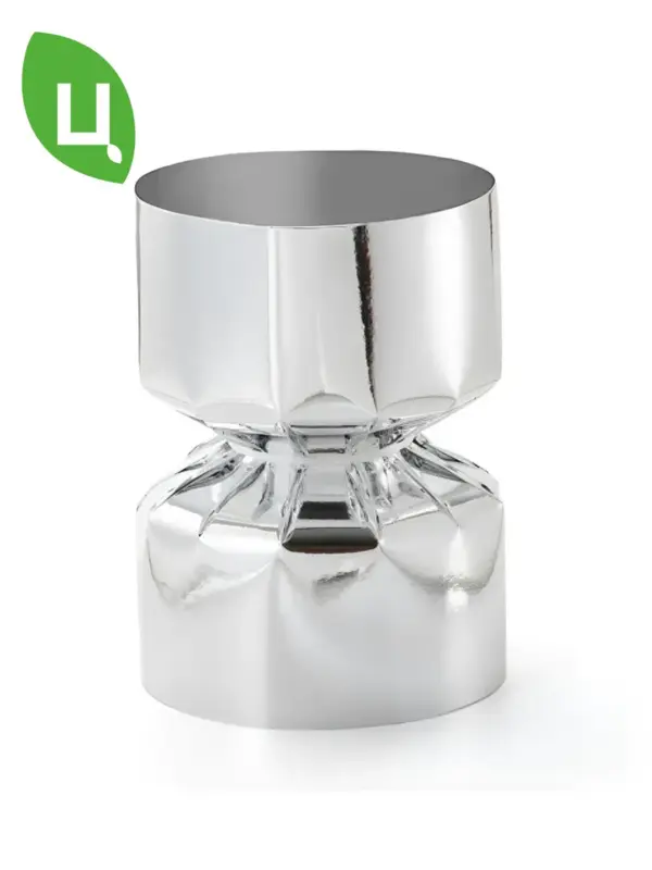 Упаковочная бумага пленка каркас 84*43 см серебро 4 шт в уп