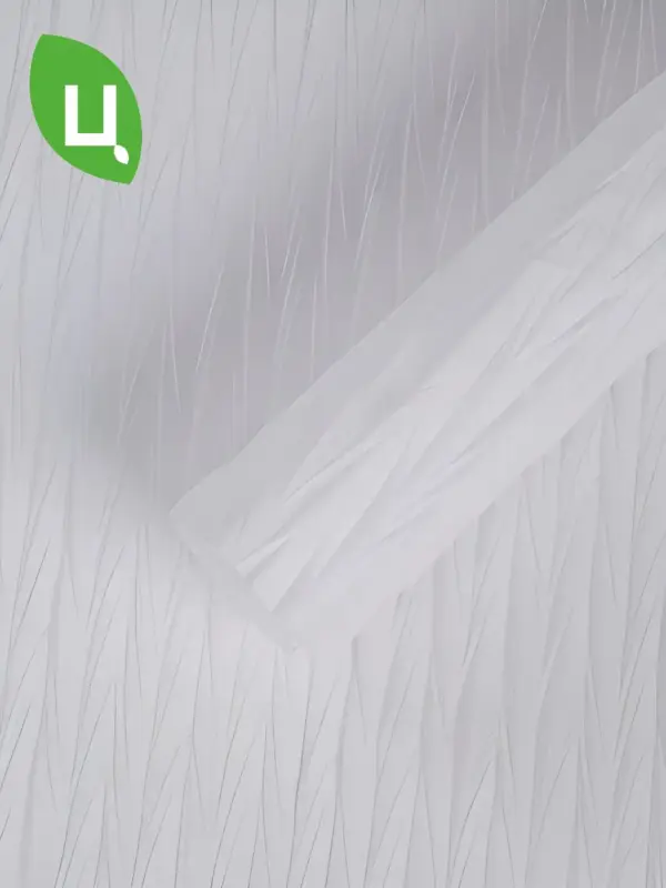 Пленка подарочная матовая 55*42 см 5 листов гофра серый