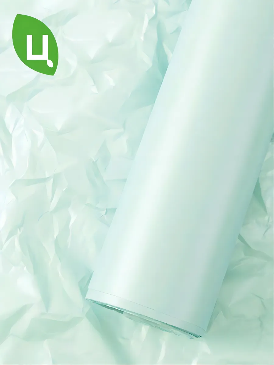 Упаковочная бумага тишью зеленая 20 листов