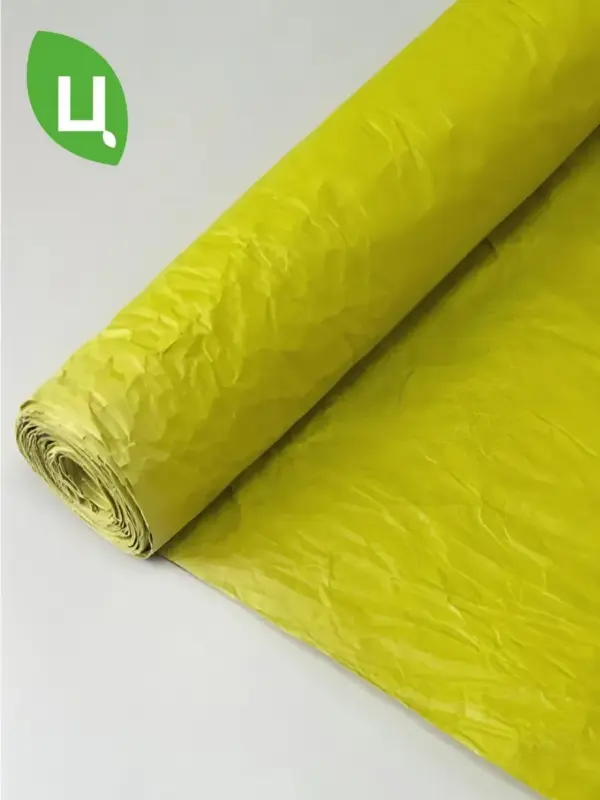 Бумага упаковочная эколюкс жатая Фисташковый 700мм 5м