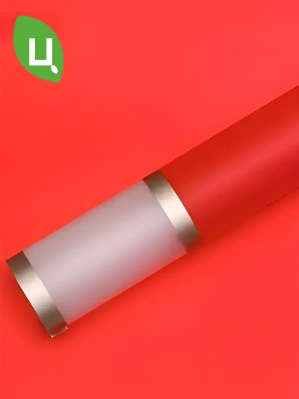 Упаковочная бумага (пленка) 58*58 см красная 13- 20 шт/уп