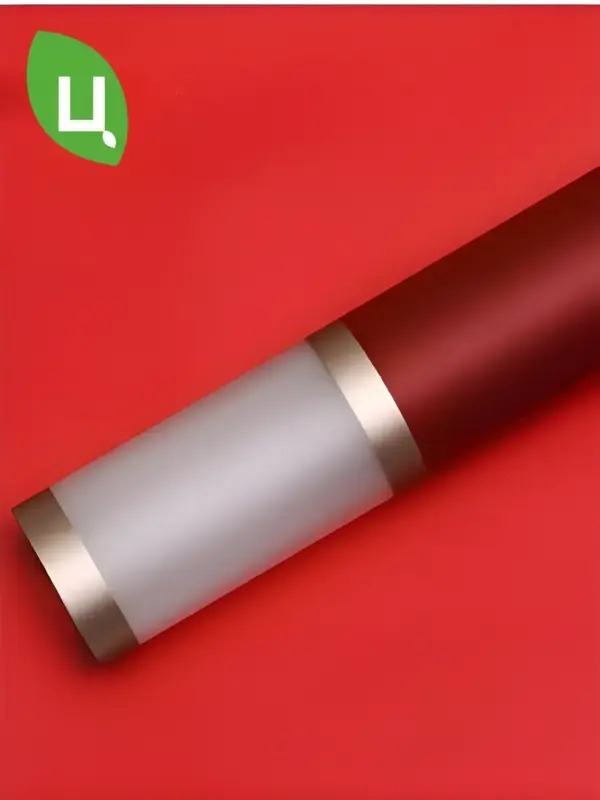 Упаковочная бумага (пленка) 58*58см 20 лист темно-красная 14