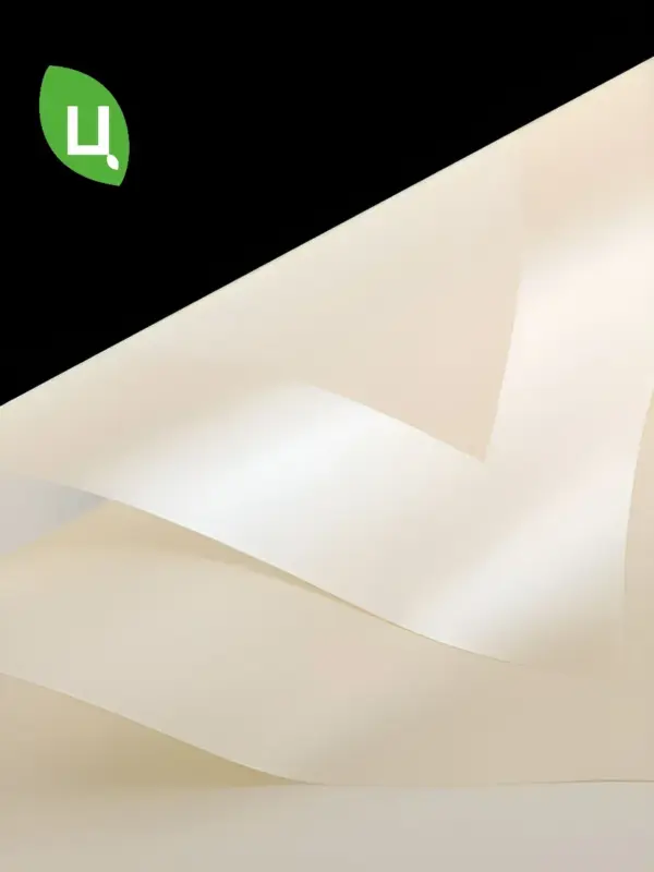 Упаковочная бумага (пленка) 58*58 см желтая матовая 20 шт