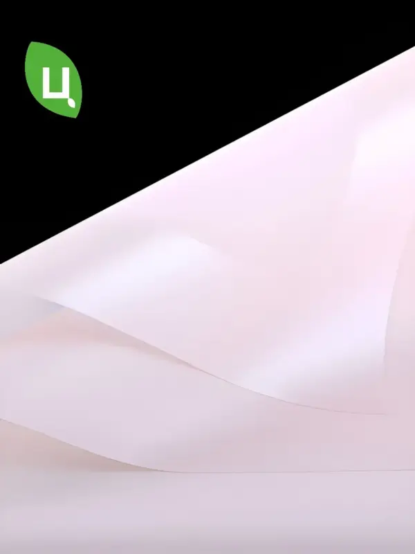 Упаковочная бумага (пленка) 58*58 см светло-роз матовая 20шт