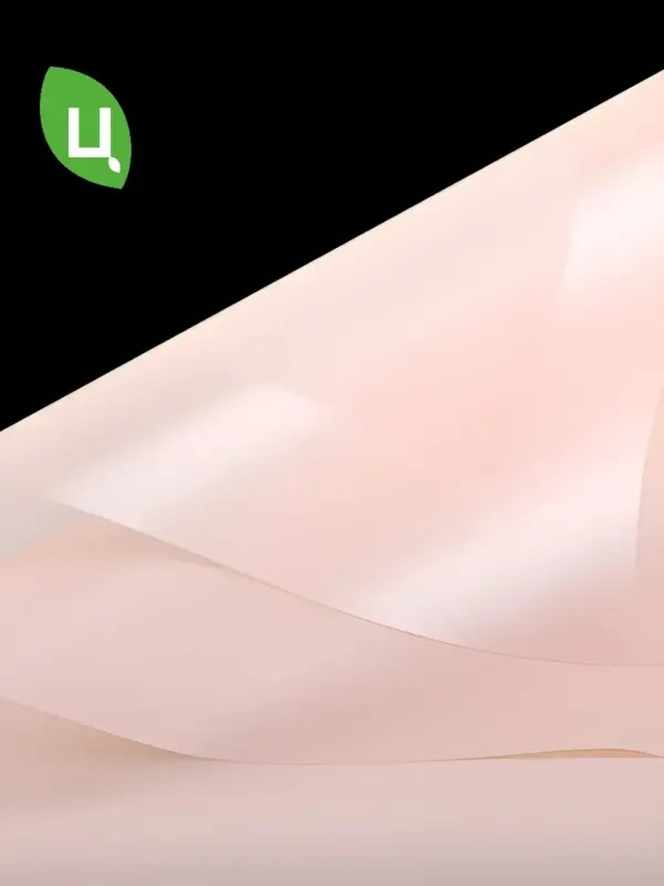 Упаковочная бумага (пленка) 58*58 см розовая матовая 20 шт