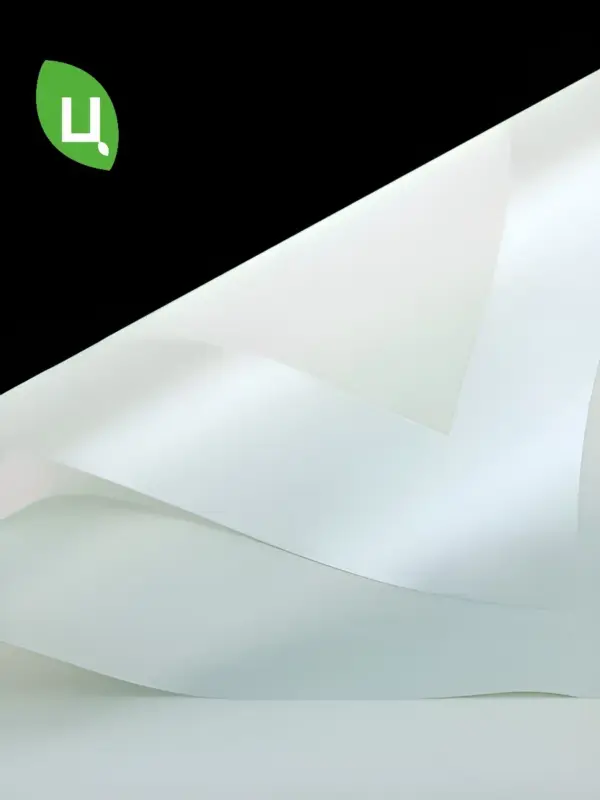 Упаковочная бумага (пленка) 58*58 см зеленая матовая 20 шт