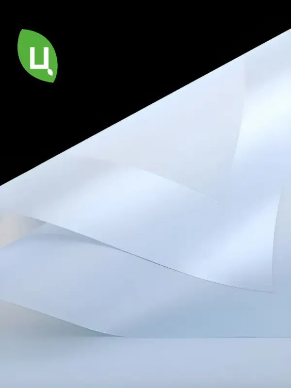 Упаковочная бумага (пленка) 58*58 см синяя матовая 20 шт