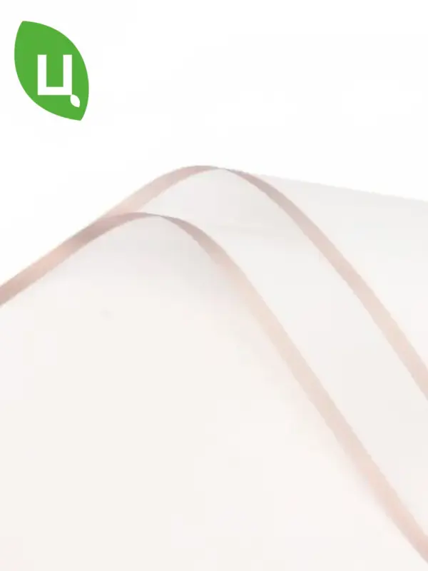 Пленка матовая в листах прозрачно белая 58*58 см 20 шт