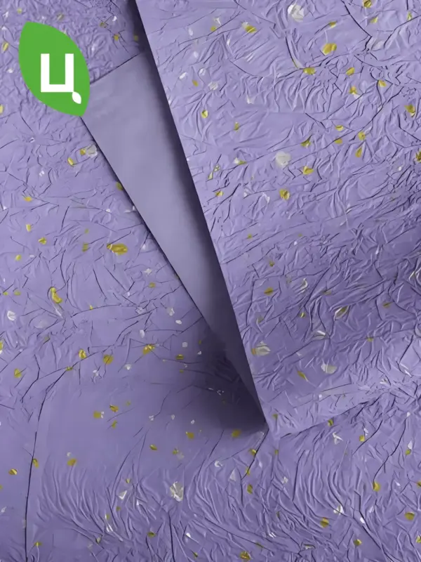 Бумага упаковочная Сучжоу Фиолетовый 38*59см 5шт