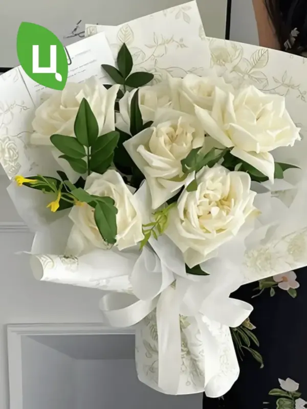 Бумага упаковочная Куньмин Зелёный 38*50см 10шт