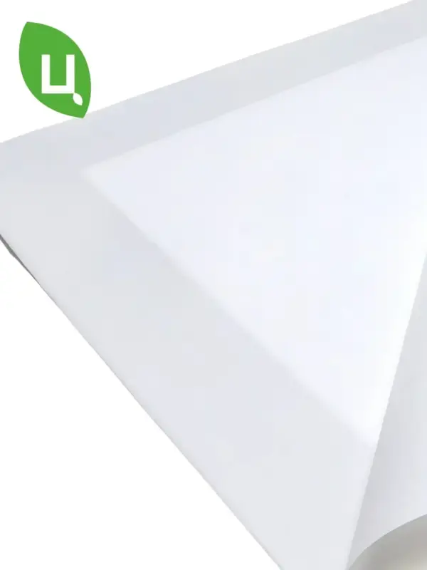 Листовая пленка широкий кант 50мкр Белый 59*59 см 20л