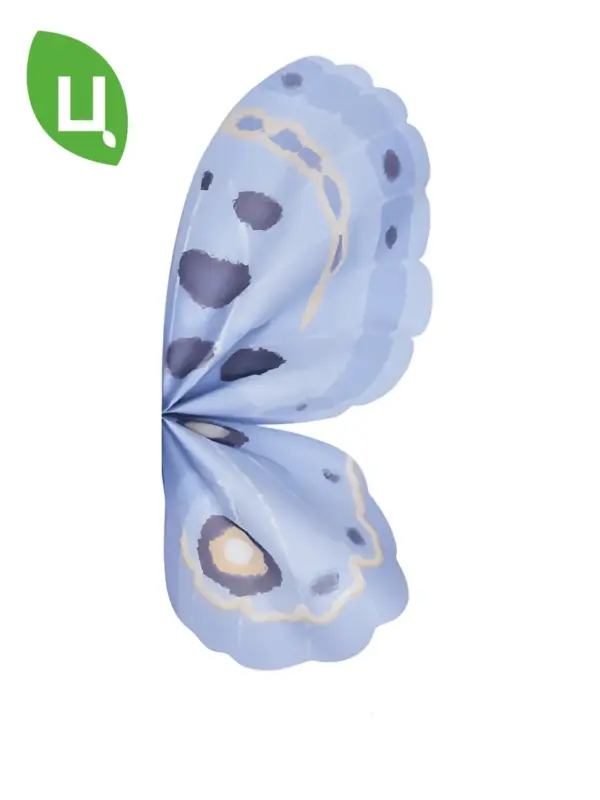 Бумага упаковочная Пусан Сине - фиолетовый 50*56см 20шт