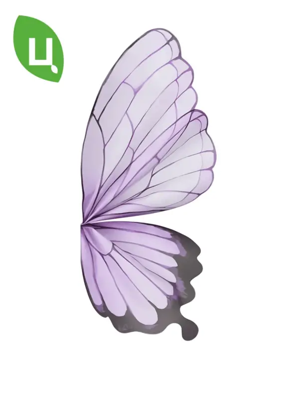 Бумага упаковочная Пусан Фиолетовый 50*56см 20шт