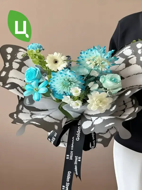 Бумага упаковочная Пусан Хаки 50*56см 20шт