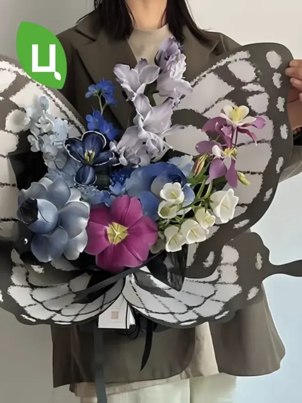 Бумага упаковочная Пусан Белый 50*56см 20шт