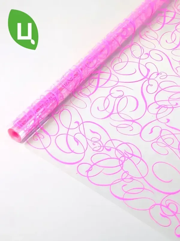 Пленка Коллекция ПОЭМА малиновый 700мм/200