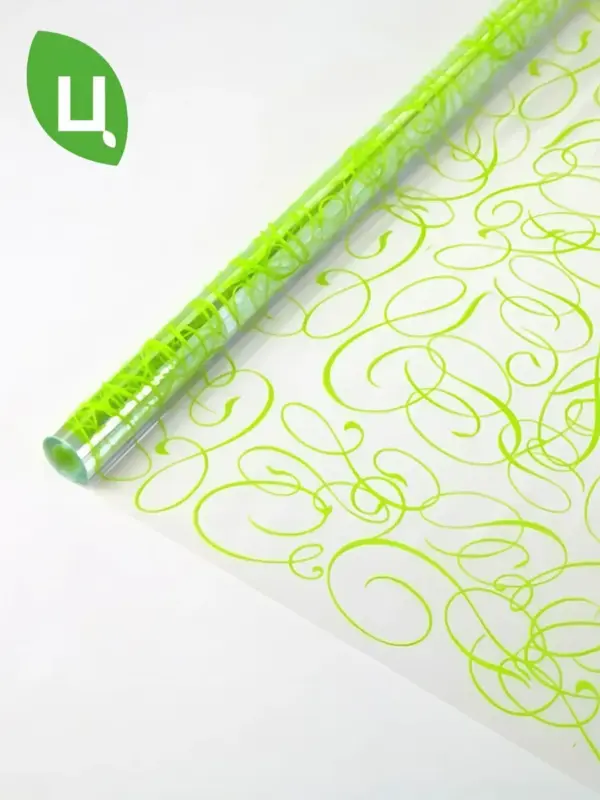 Пленка Коллекция ПОЭМА салатовый 700мм/200