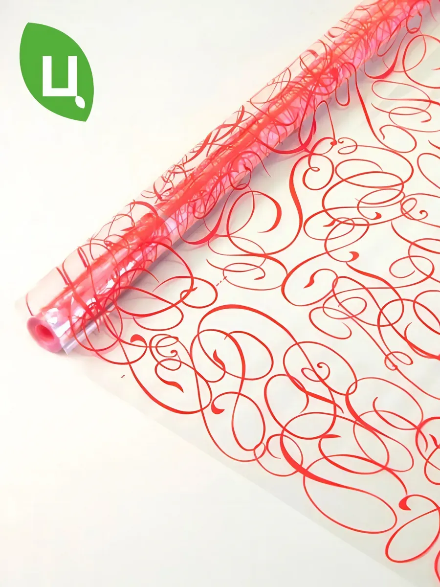 Пленка Коллекция ПОЭМА красный 700мм/200