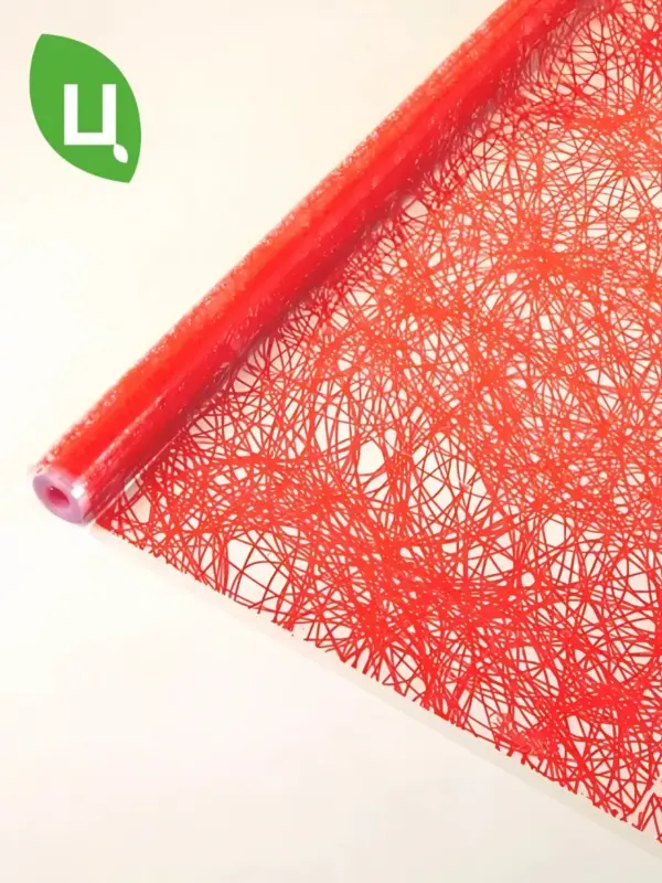 Пленка Коллекция ПАУТИНКА красный 700мм/200