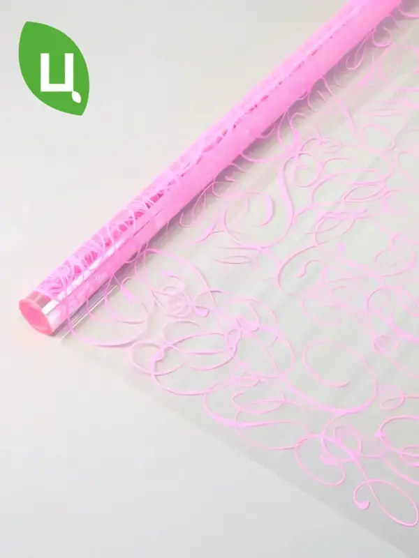 Пленка Коллекция ПОЭМА розовый 700мм/200