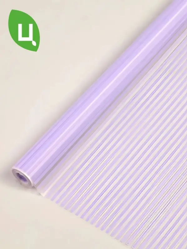 Пленка МАТОВАЯ ПОЛОСКА Яр/Фиолет 700мм/200 Россия
