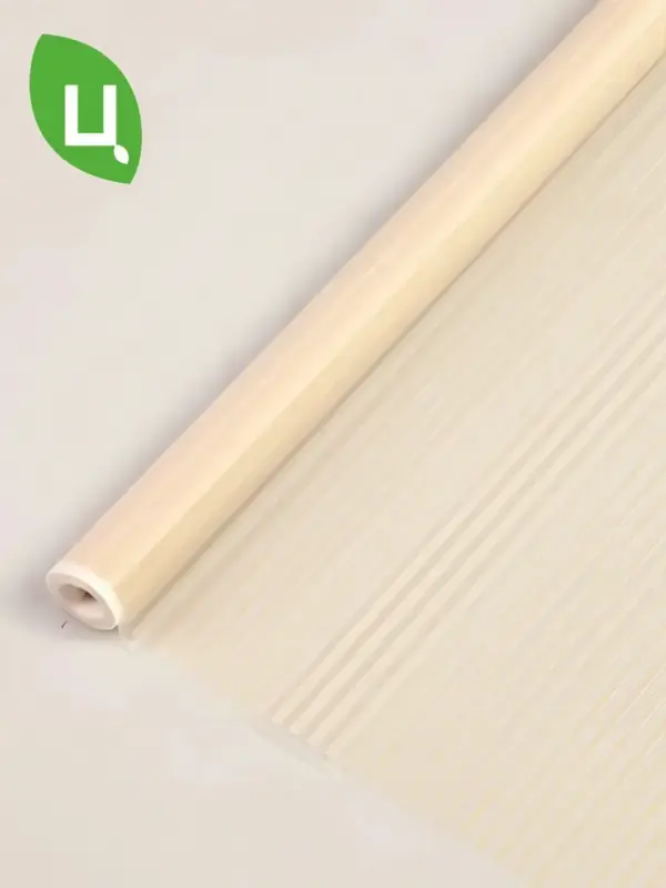 Пленка МАТОВАЯ ПОЛОСКА кофе с молоком 700мм/200 Россия