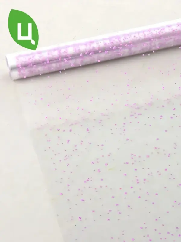 Пленка упаковочная КРУПА сиреневый 700мм/200