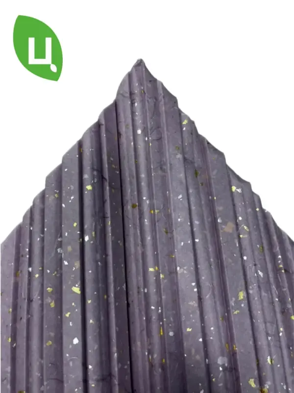 Пленка подарочная 84*70 см 5 листов темная пудра мерцающая