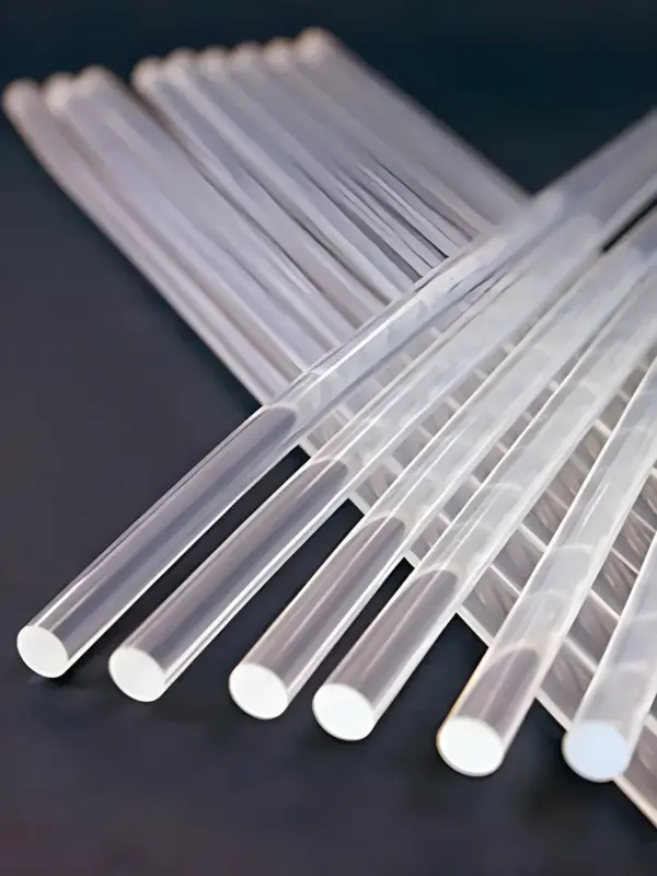 Стержни для термоклеевого пистолета прозрачные 7 мм 10 шт