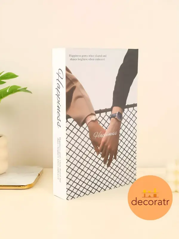Муляж книги декоративный для интерьера Happiness 27см
