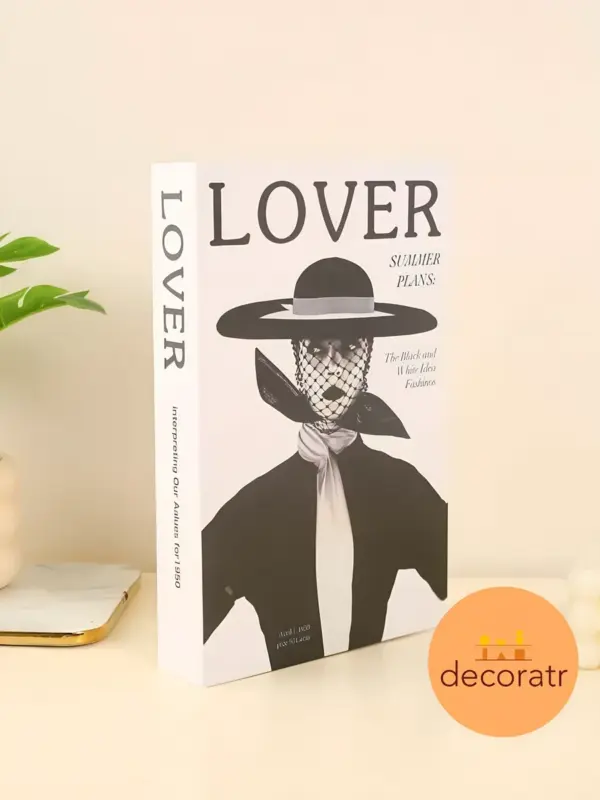 Муляж книги декоративная для интерьера Lover 27см