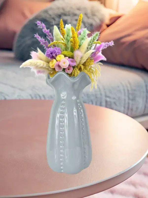 Ваза керамическая для цветов и сухоцветов 22 см