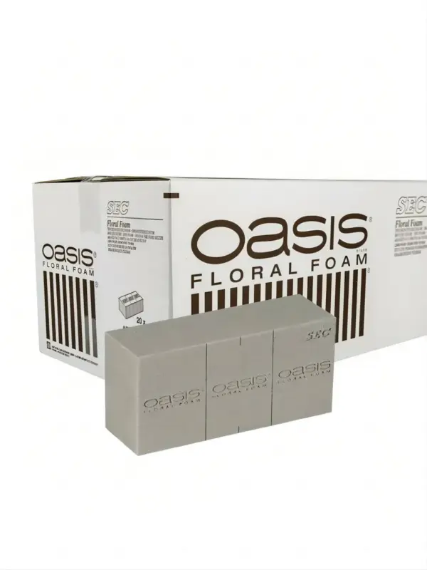 Губка флористическая пена Оазис SEC коробка 35 шт.