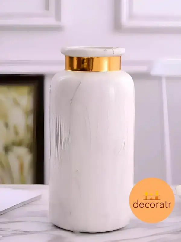 Ваза керамическая для цветов и сухоцветов 25 см