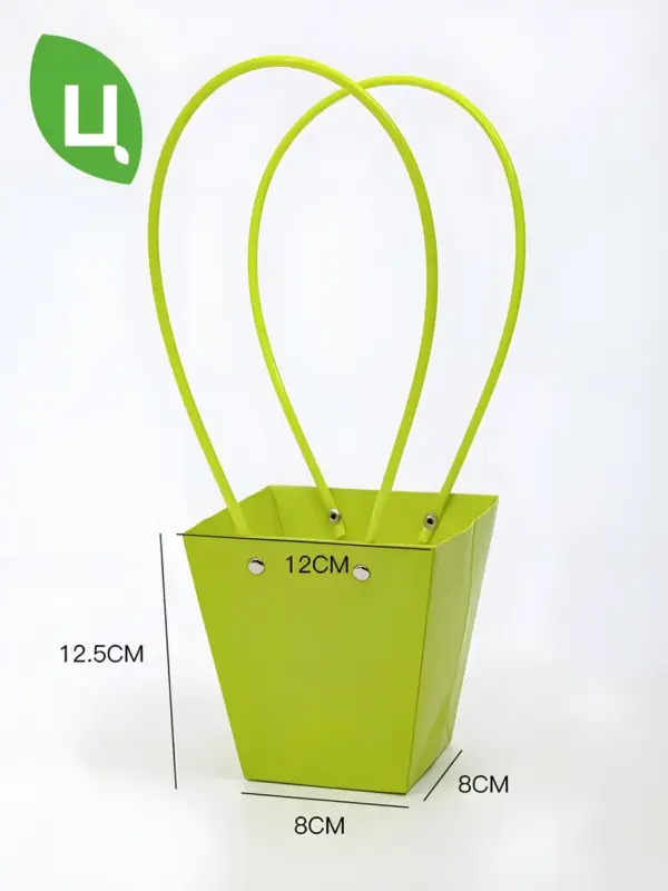 Сумка для цветов Хэфэй 12x8x12.5см 10 шт салат