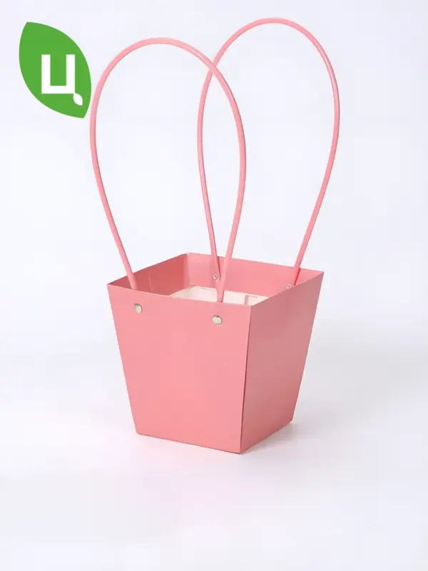 Сумка подарочная плайм трапеция пакет 12*12*10см 10шт марсал