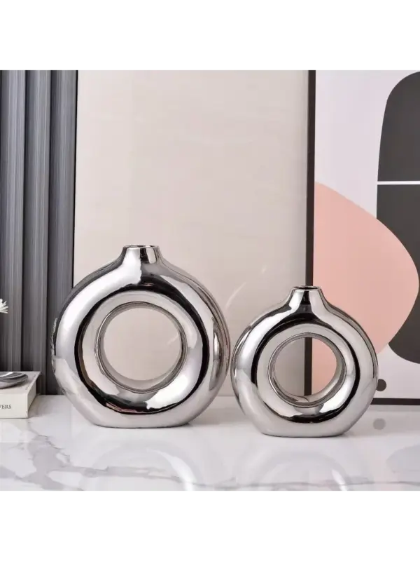 Ваза керамическая для цветов и сухоцветов 20,5 см