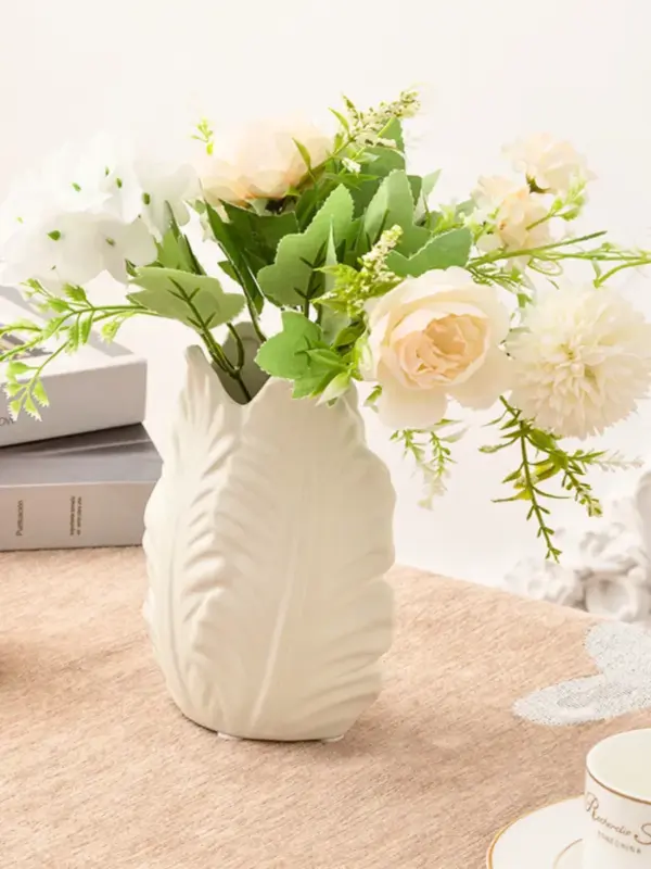 Ваза керамическая для цветов и сухоцветов 23 см