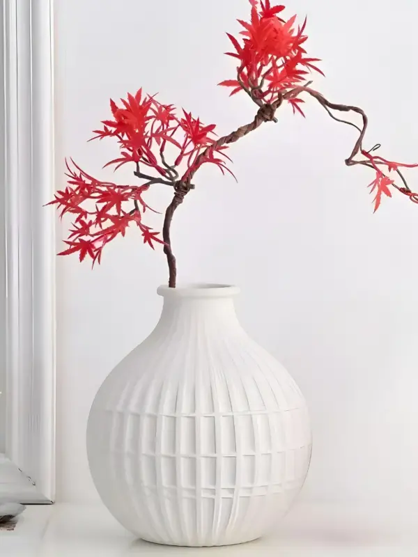 Ваза керамическая для цветов и сухоцветов 22,5 см