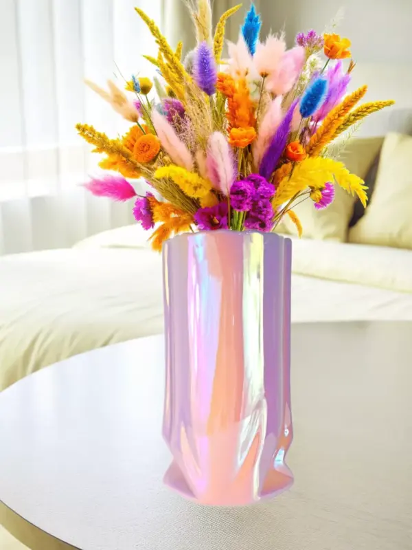 Ваза керамическая для цветов и сухоцветов 21 см