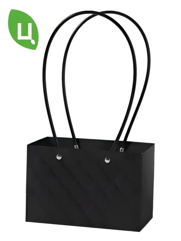 Сумка для цветов подарочный плайм пакет 12x18x10 см 10 шт