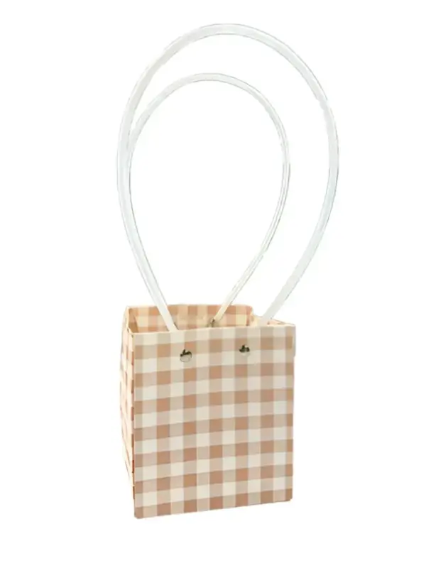 Сумка для цветов, подарочный плайм пакет 11.5*10.5*13