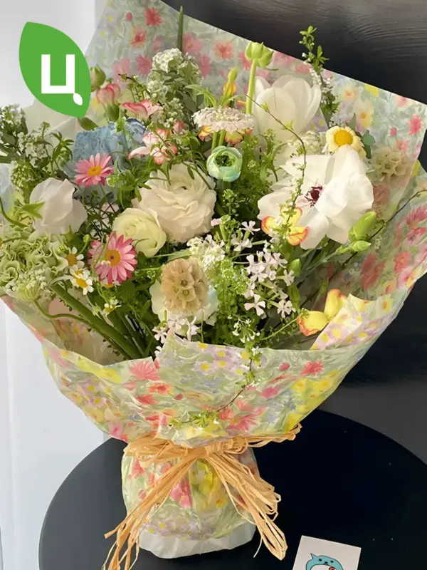 Упаковочная бумага Vesna Разноцветный 35*50 см 10 шт