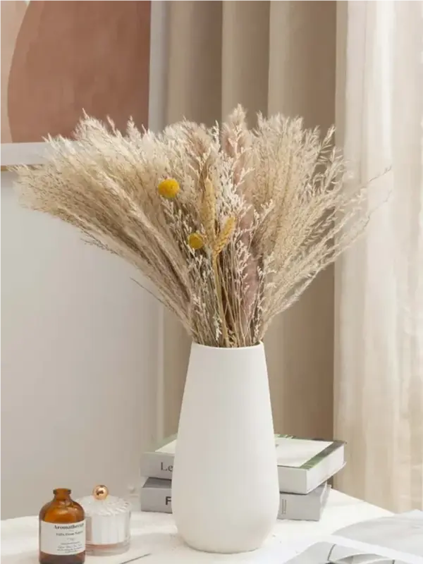 Сухоцветы букет для декора и интерьера натуральные 48 см